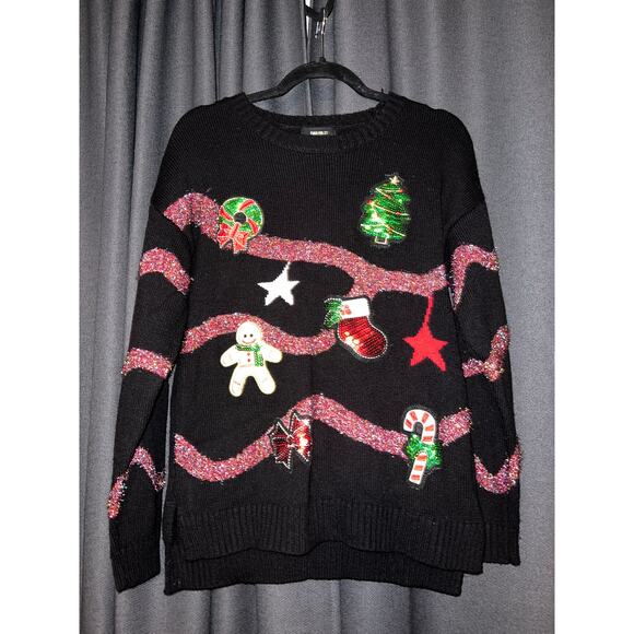 Ugly Christmas Sweater Xmas Size Medium - Picture 1 of 3
